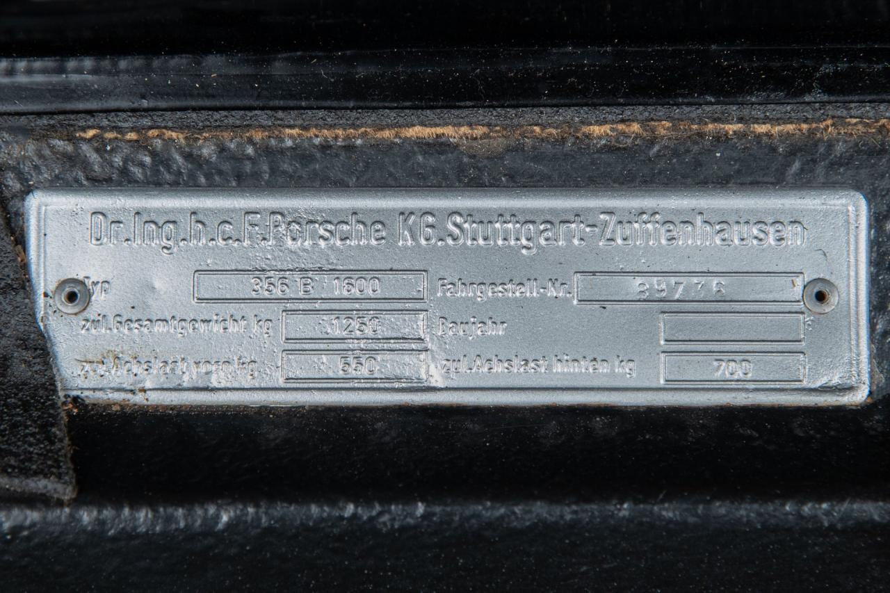 1962 Porsche 356B Roadster "Twin Grille"