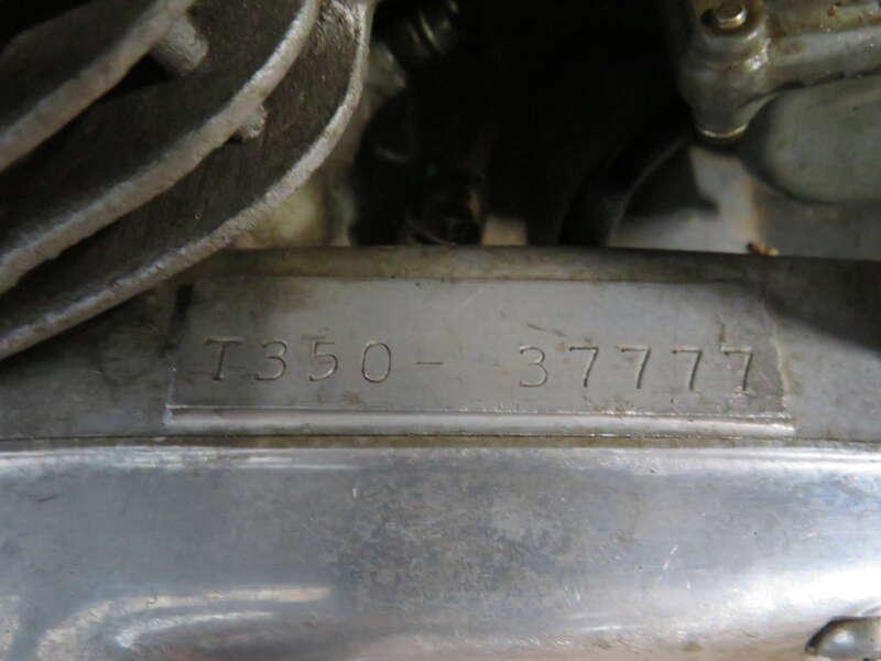 1972 Suzuki T350 REBEL