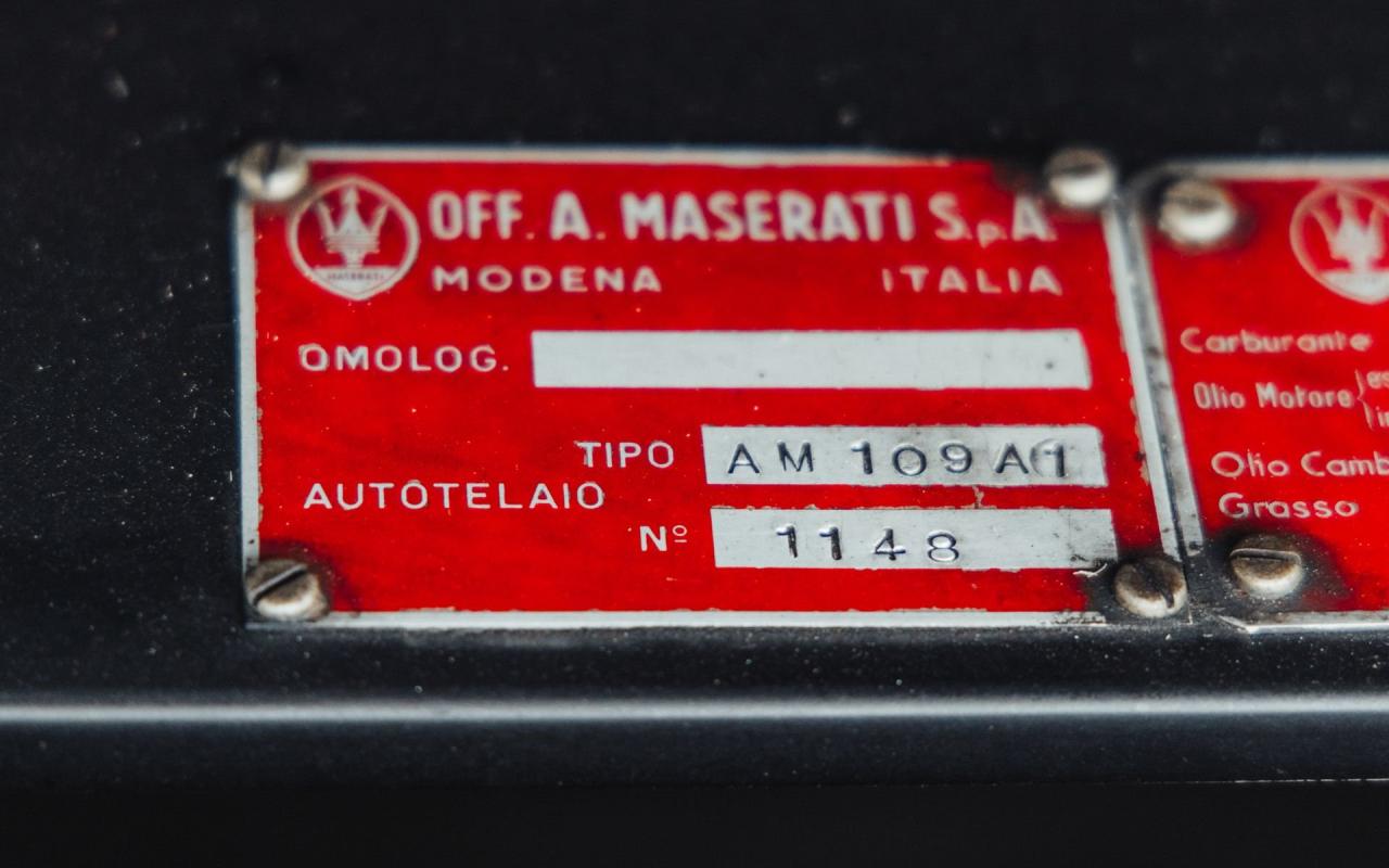 1967 Maserati Mistral 4000 ex-Stanguellini