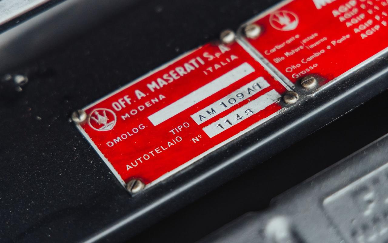 1967 Maserati Mistral 4000 ex-Stanguellini