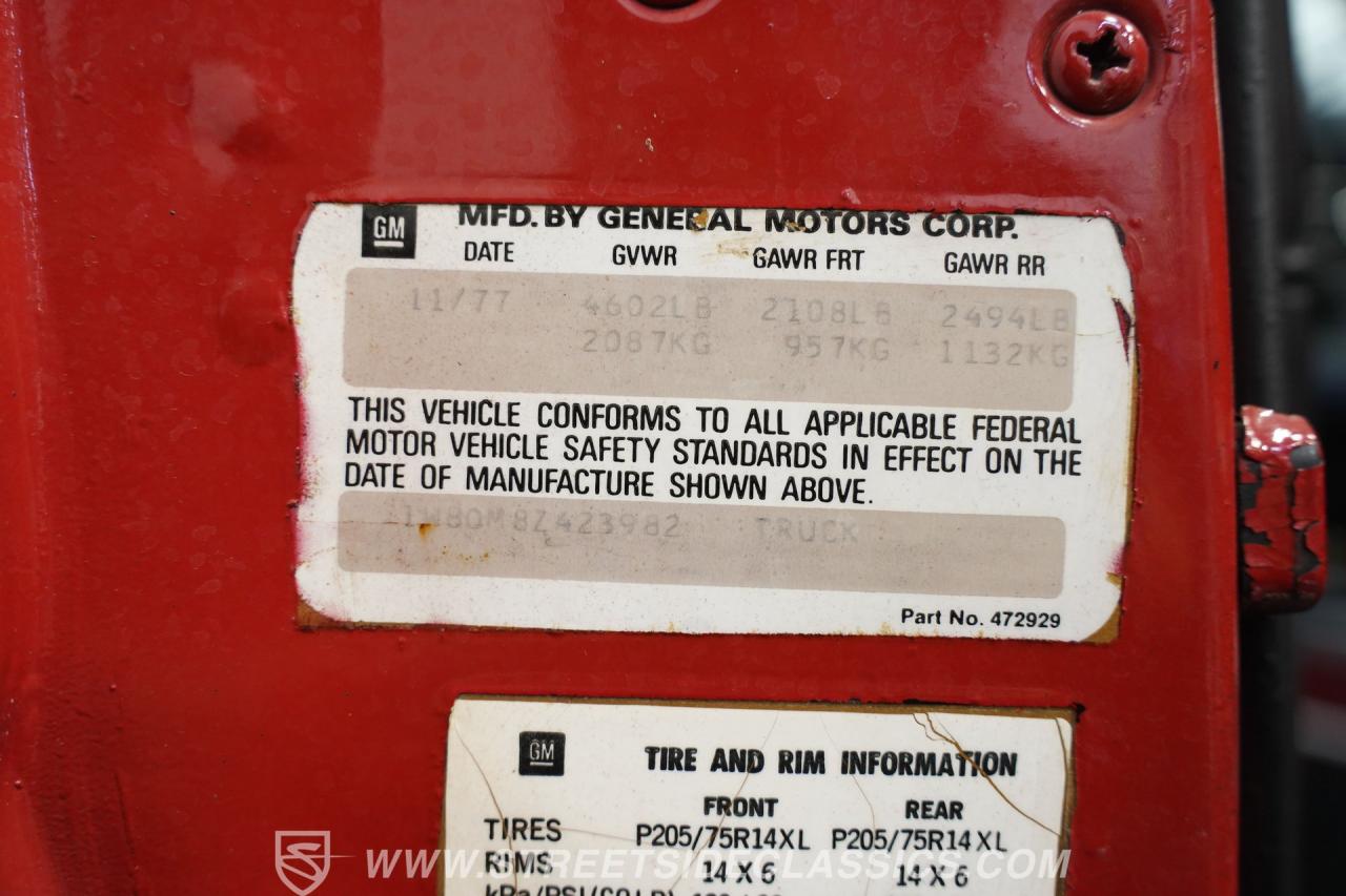 1978 Chevrolet El Camino