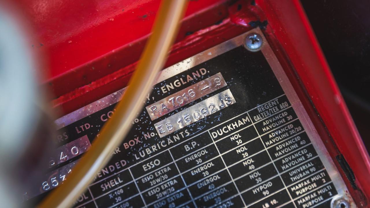 1964 Jaguar E-Type Series 1 3.8 Roadster