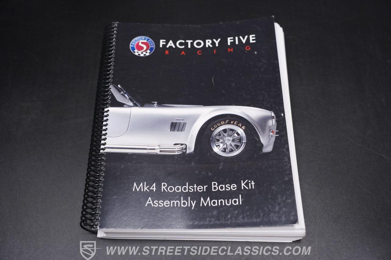 1965 Shelby Cobra Factory Five Mark IV