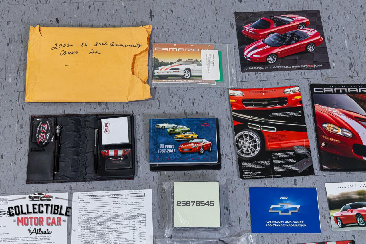 2002 Chevrolet Camaro SS 35th Anniversary