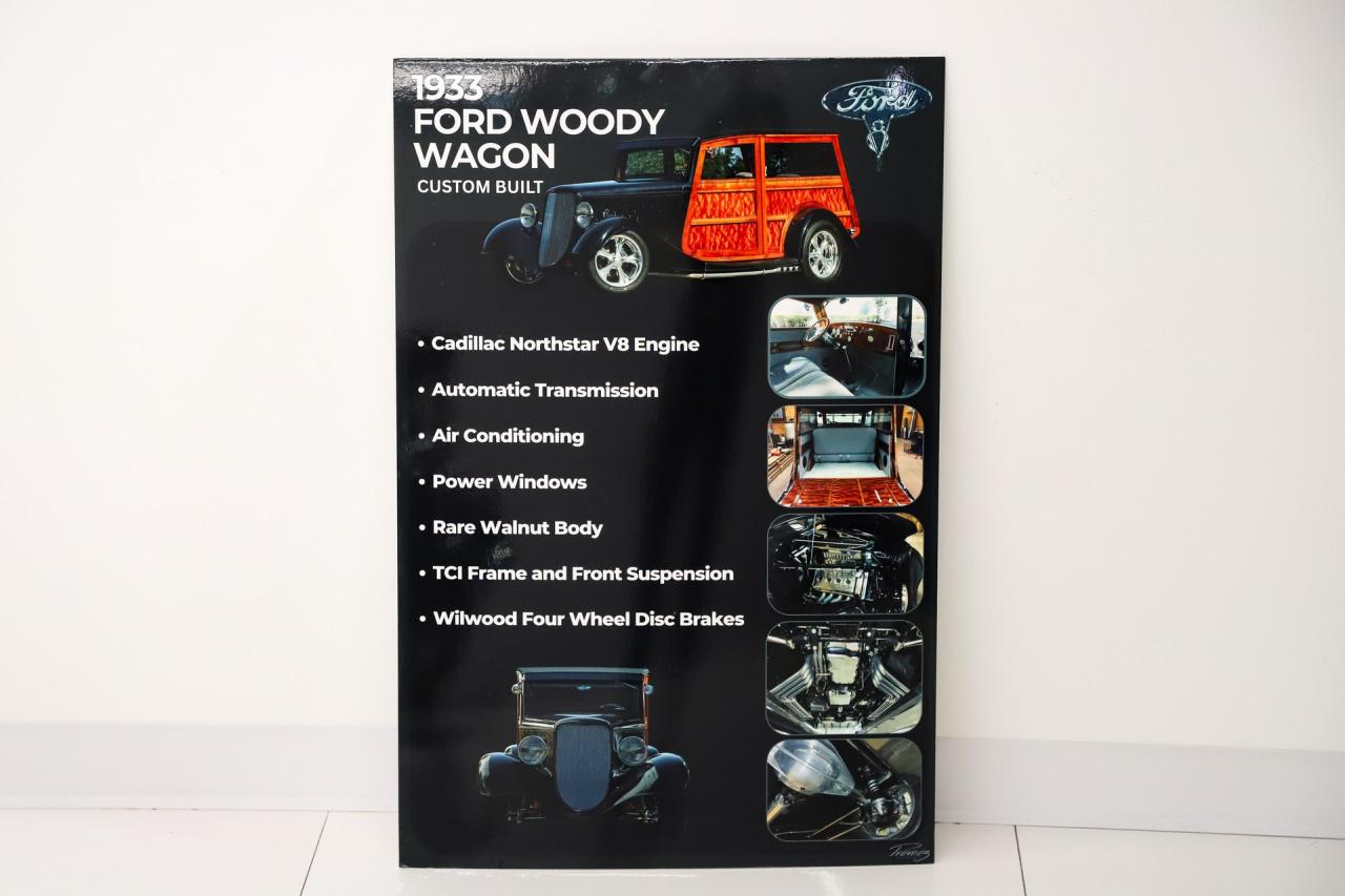 1933 Ford Custom  Woody