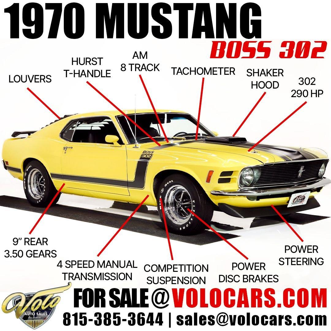 1970 Ford Mustang Boss 302