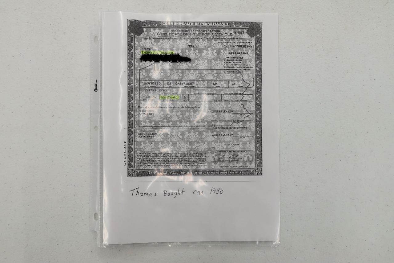 1963 Chevrolet Corvette Split Window Fuelie