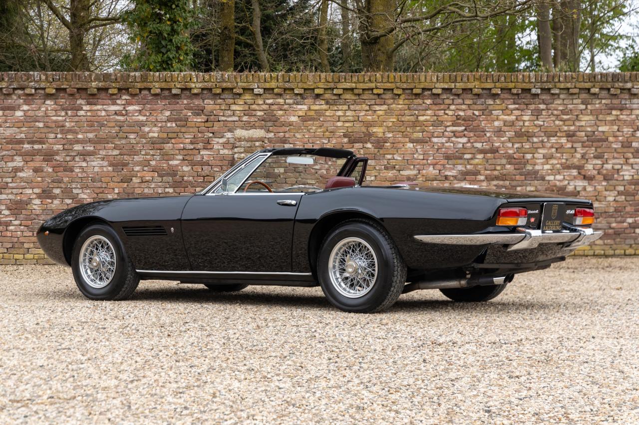 1968 Maserati Ghibli 4700 Spyder &ldquo;Built by Campana Carrozzeria Modena&rdquo;