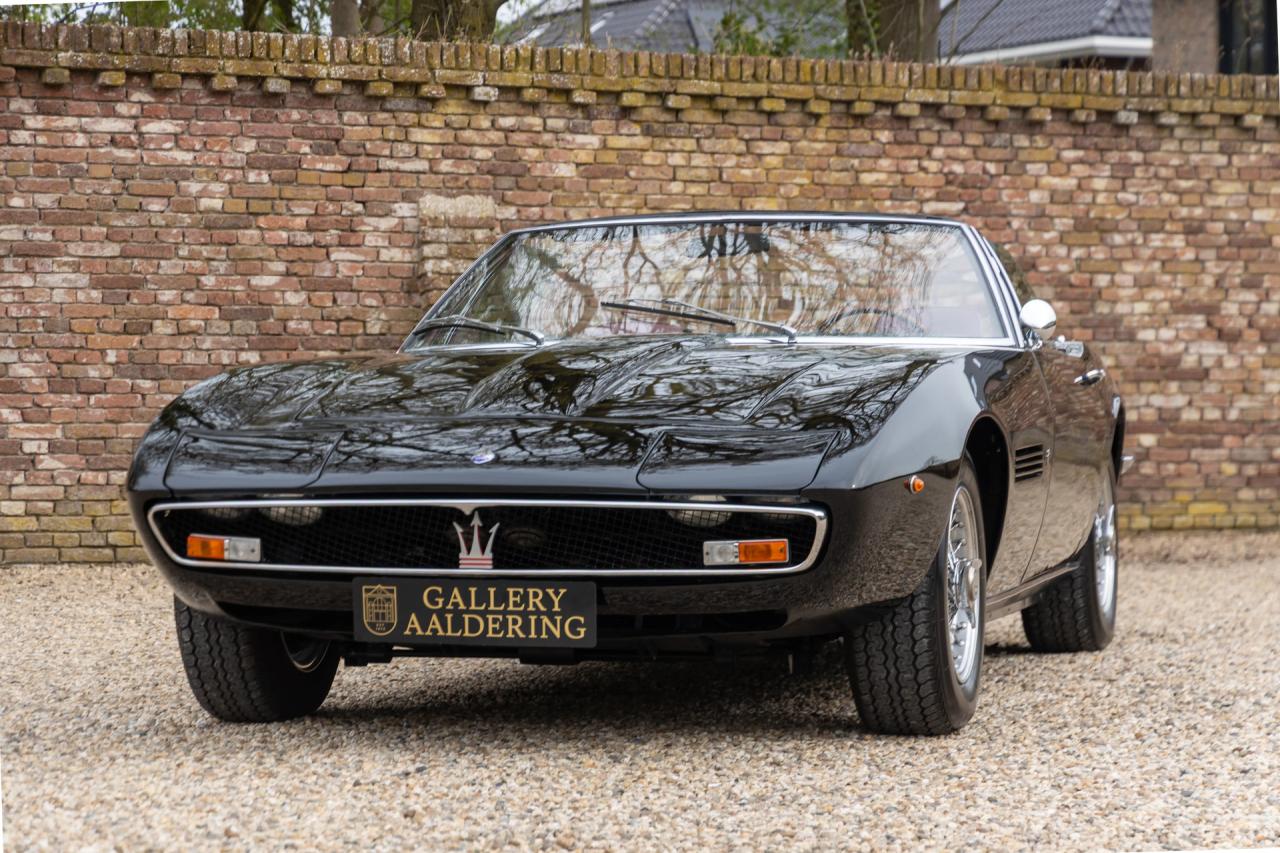 1968 Maserati Ghibli 4700 Spyder &ldquo;Built by Campana Carrozzeria Modena&rdquo;
