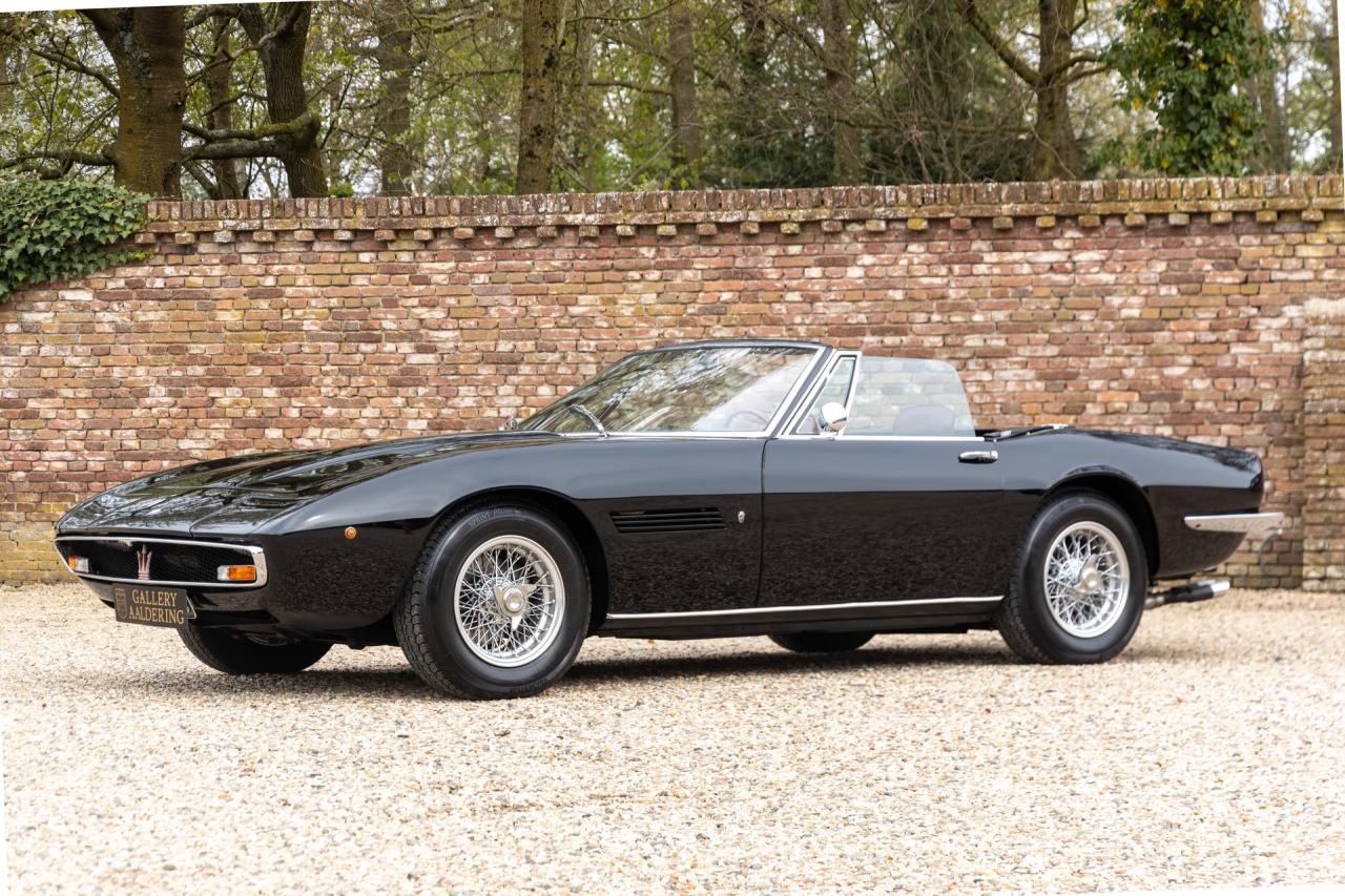 1968 Maserati Ghibli 4700 Spyder &ldquo;Built by Campana Carrozzeria Modena&rdquo;