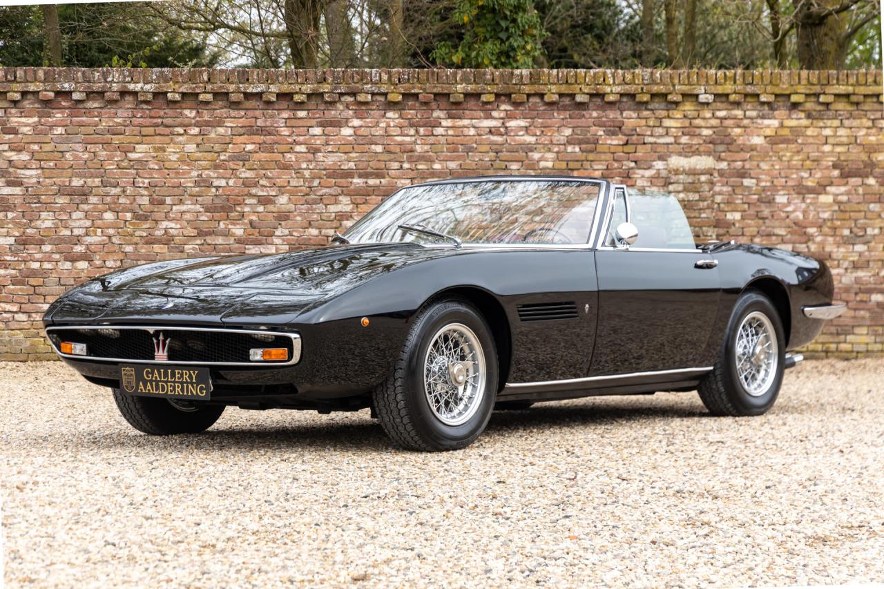 1968 Maserati Ghibli 4700 Spyder &ldquo;Built by Campana Carrozzeria Modena&rdquo;