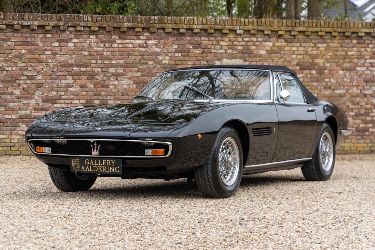 1968 Maserati Ghibli 4700 Spyder &ldquo;Built by Campana Carrozzeria Modena&rdquo;