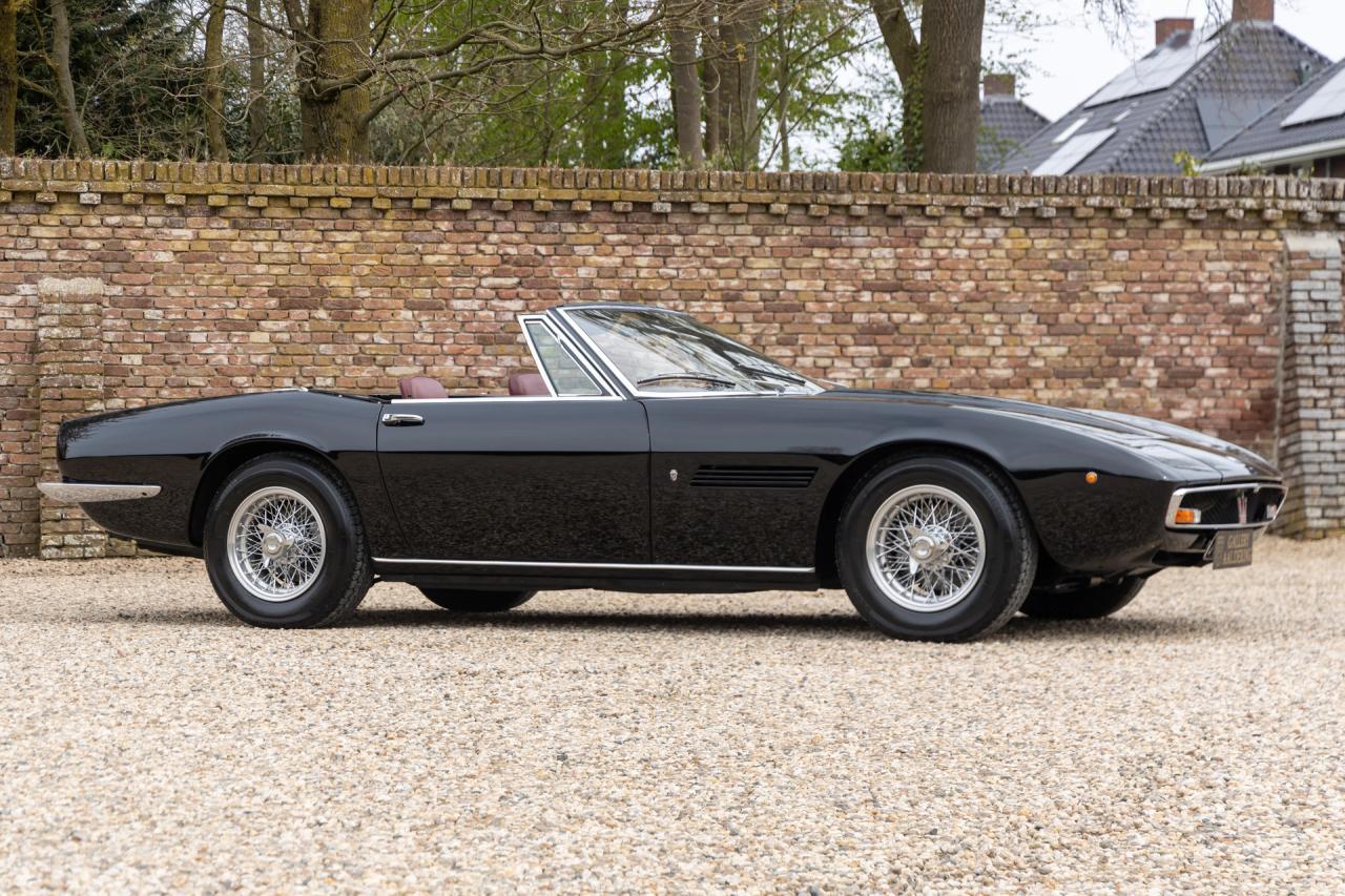 1968 Maserati Ghibli 4700 Spyder &ldquo;Built by Campana Carrozzeria Modena&rdquo;