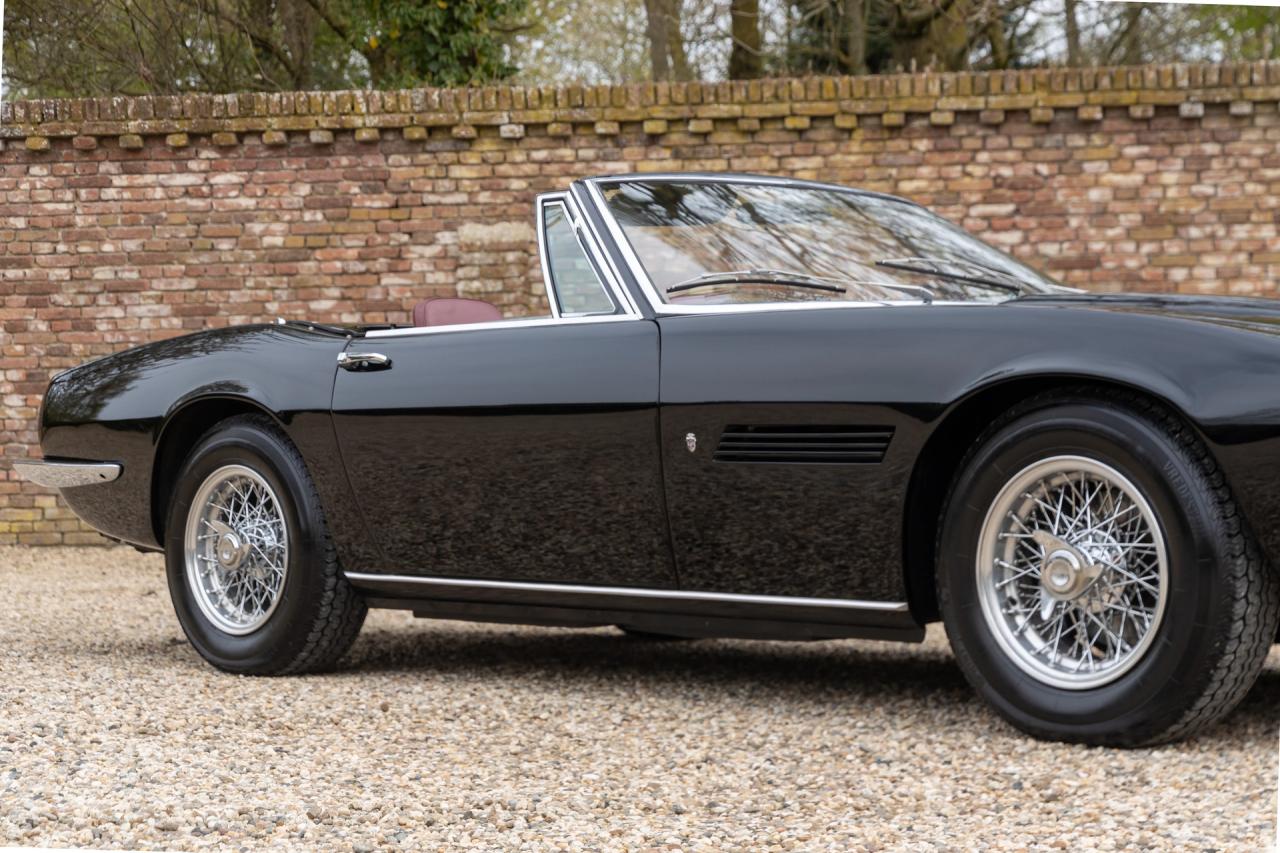 1968 Maserati Ghibli 4700 Spyder &ldquo;Built by Campana Carrozzeria Modena&rdquo;