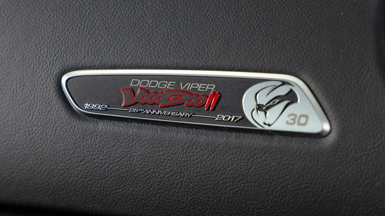 2017 Dodge Viper VoooDoo II Edition ACR Extreme