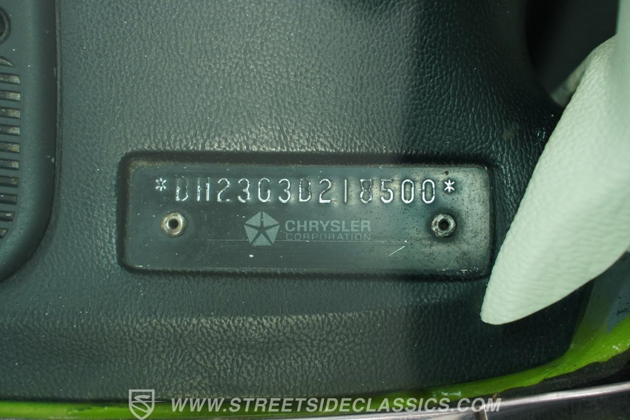 1973 Plymouth Barracuda HEMI Tribute