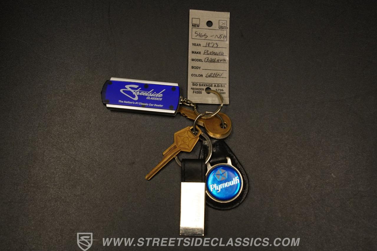 1973 Plymouth Barracuda HEMI Tribute