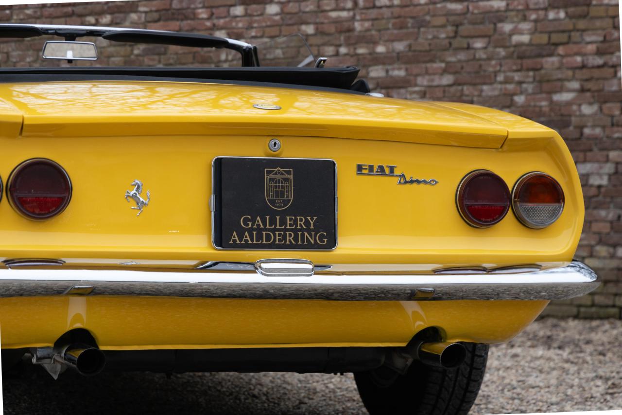 1968 Fiat Dino 2000 Spider