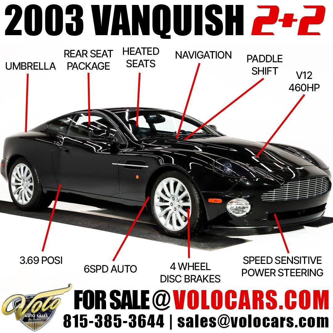 2003 Aston Martin Vanquish 2+2