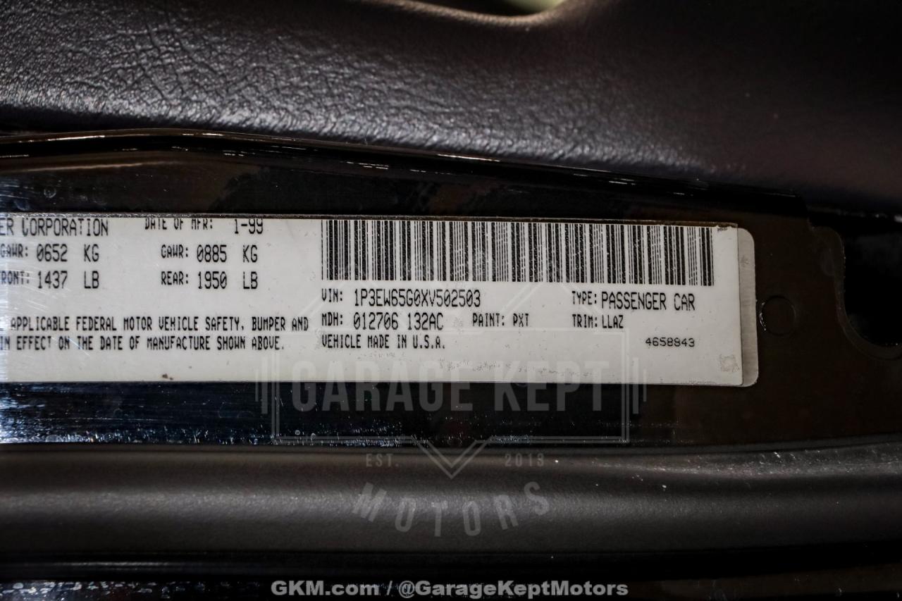 1999 Plymouth Prowler