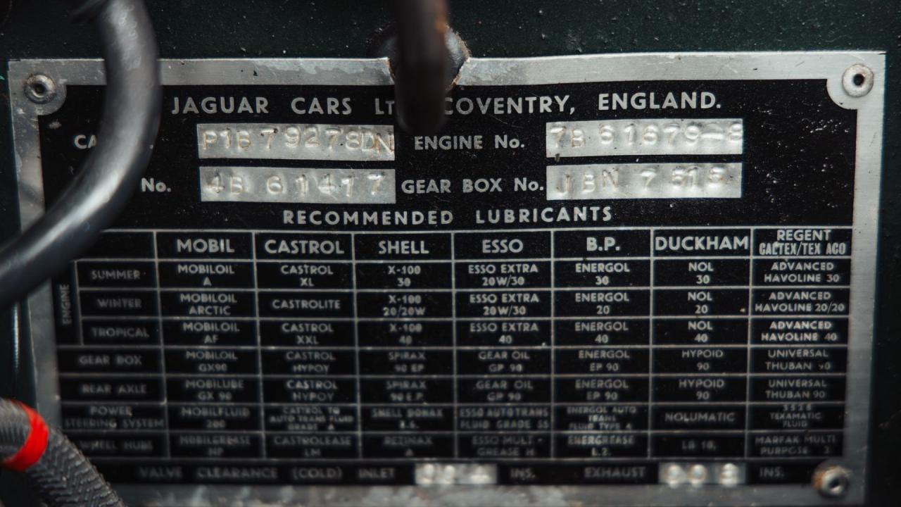 1966 Jaguar S' Type 3.8-Litre Saloon