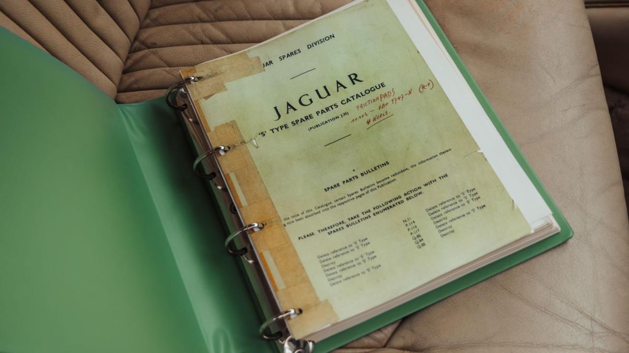 1966 Jaguar S' Type 3.8-Litre Saloon