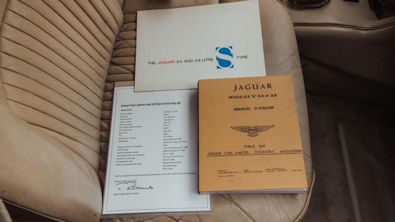 1966 Jaguar S' Type 3.8-Litre Saloon