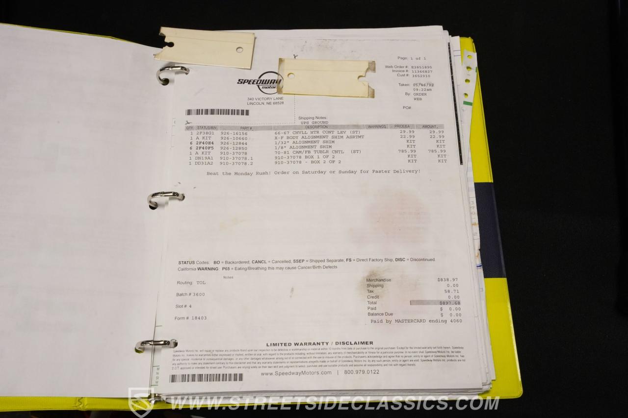 1971 Chevrolet Camaro Z28