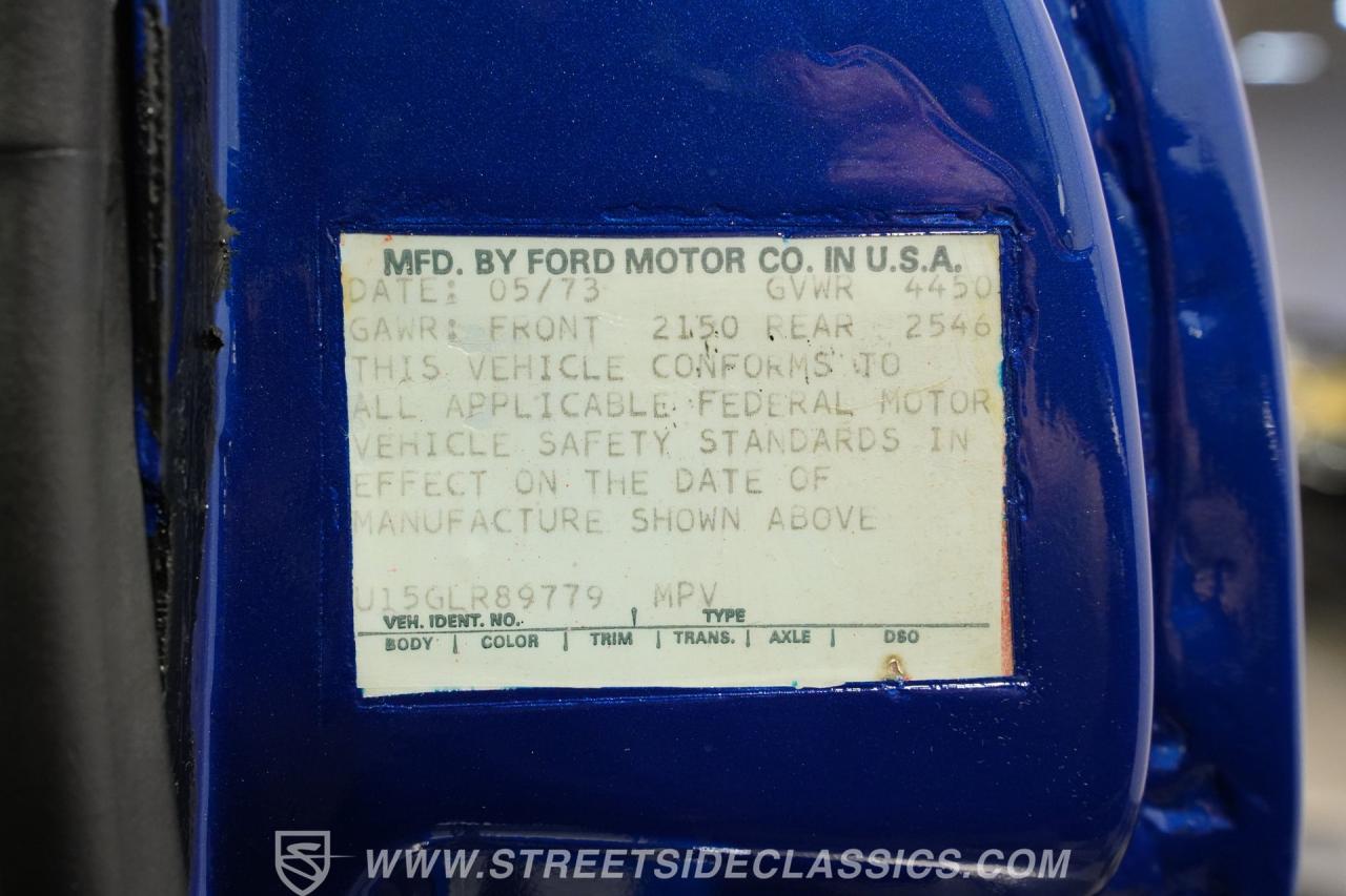 1973 Ford Bronco 4x4 Restomod