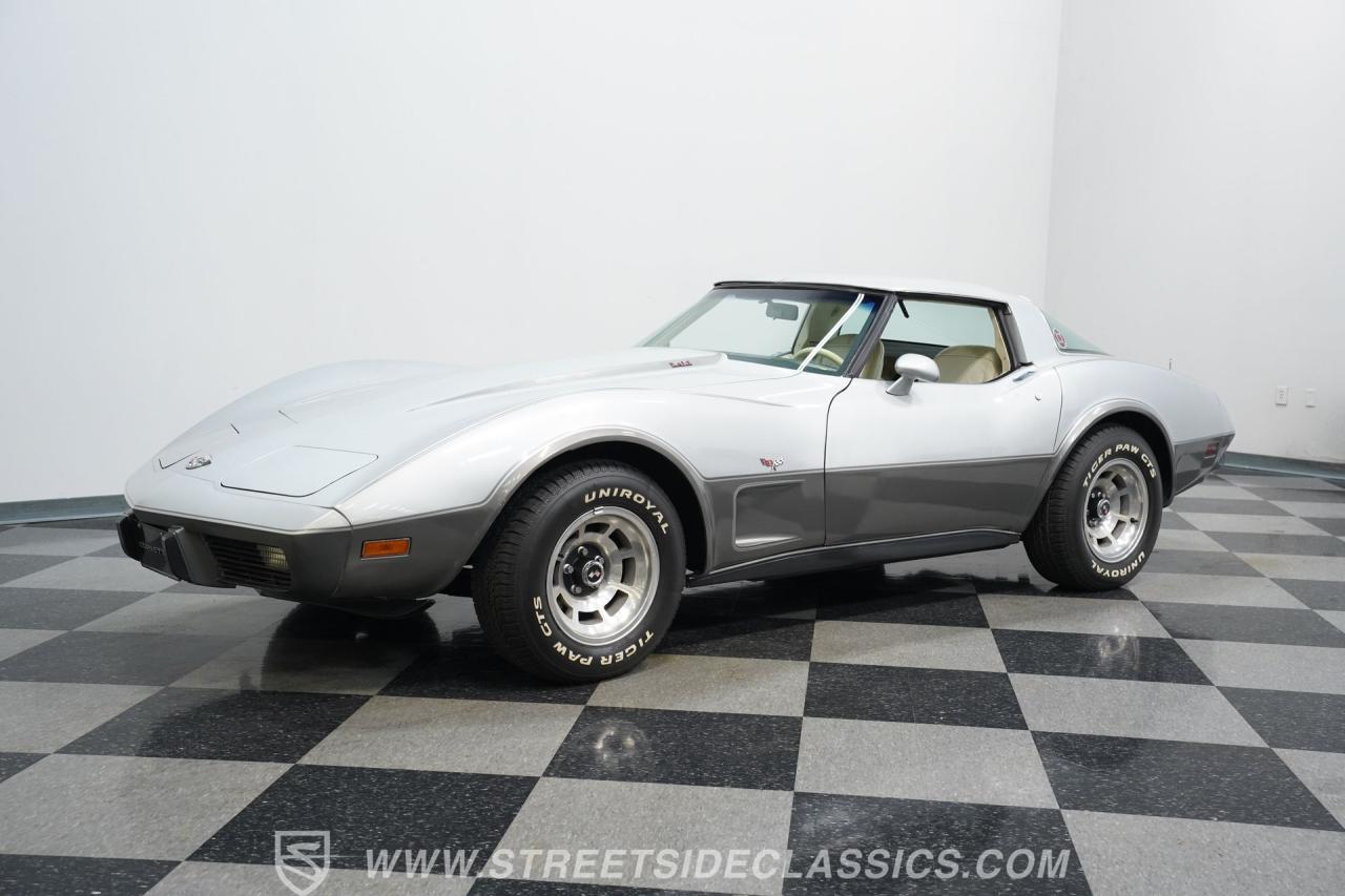 1978 Chevrolet Corvette L82 Silver Anniversary Edition