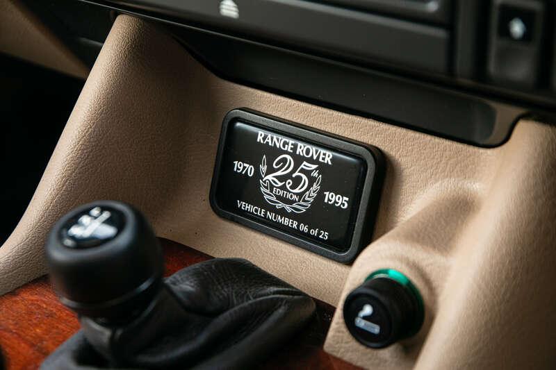 1996 Land Rover RANGE ROVER CLASSIC 25TH ANNIVERSARY