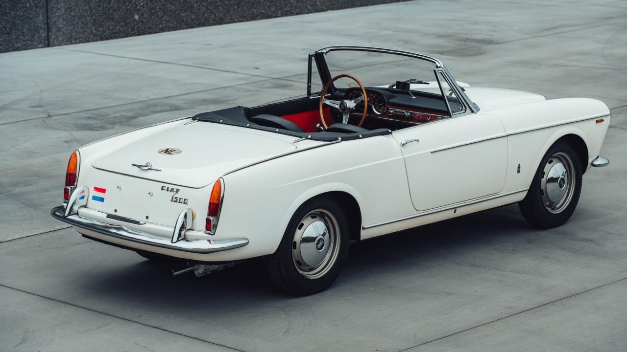 1961 Fiat 1500 S Pininfarina Cabriolet