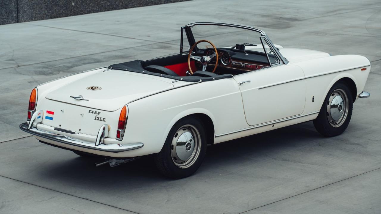1961 Fiat 1500 S Pininfarina Cabriolet