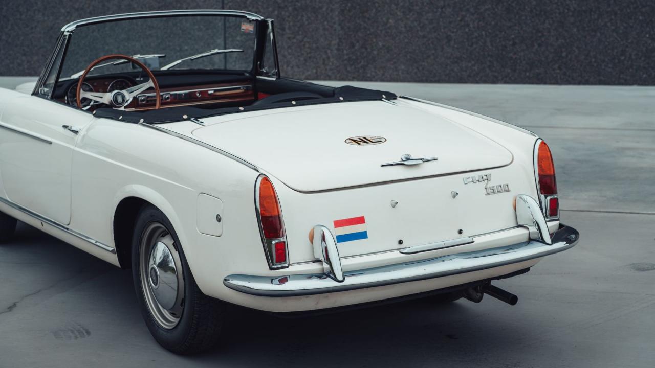 1961 Fiat 1500 S Pininfarina Cabriolet