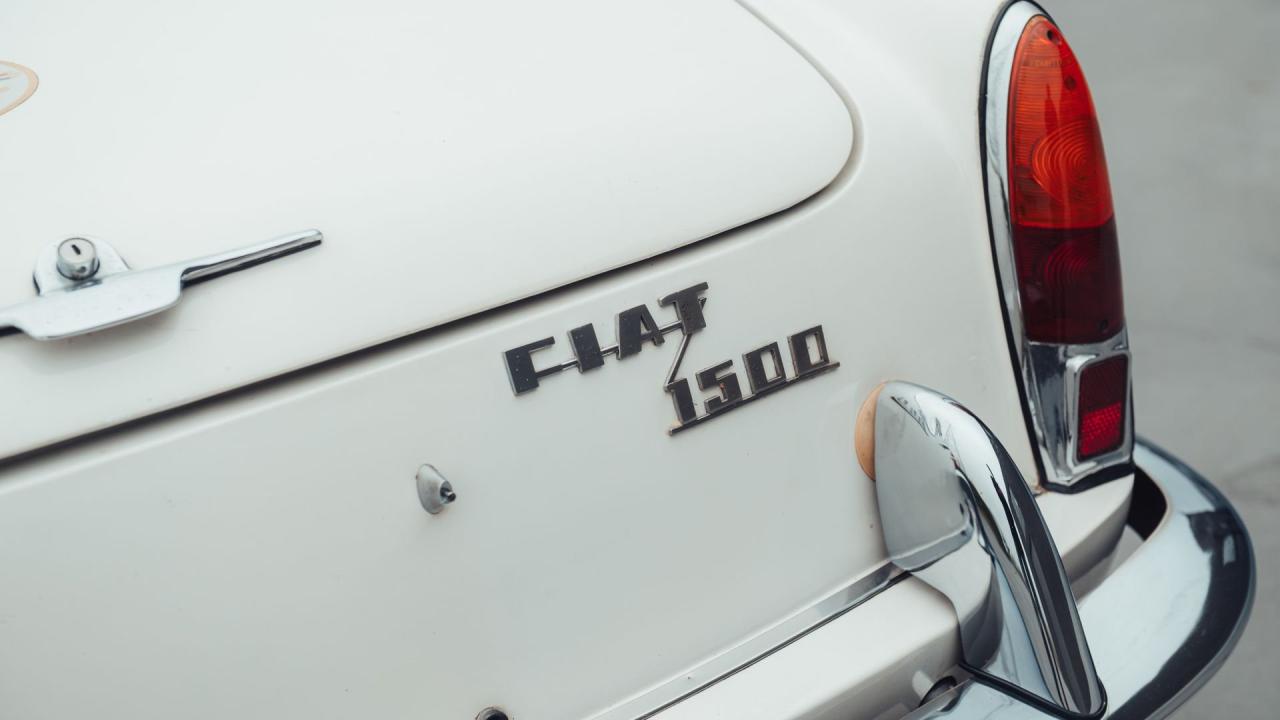 1961 Fiat 1500 S Pininfarina Cabriolet