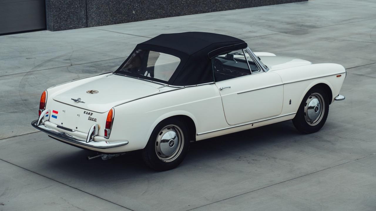 1961 Fiat 1500 S Pininfarina Cabriolet