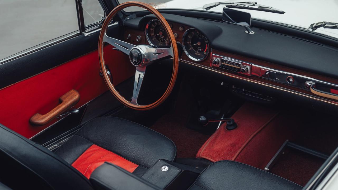 1961 Fiat 1500 S Pininfarina Cabriolet