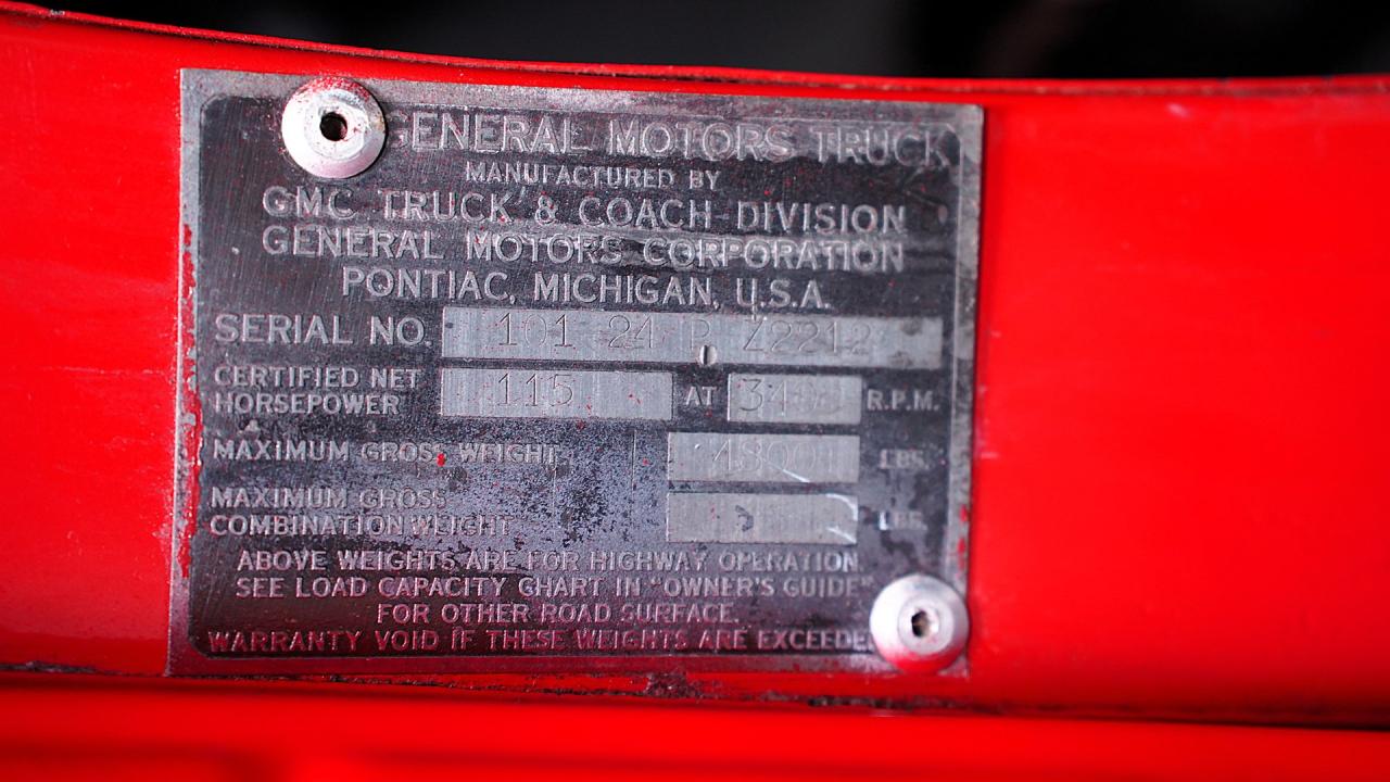 1954 GMC 100 5 Window