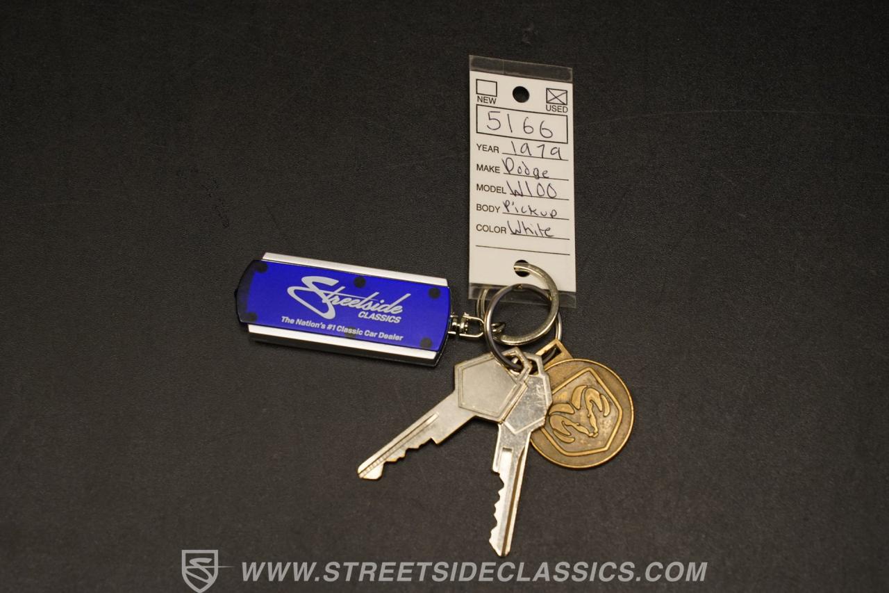 1979 Dodge W100 Power Wagon 4X4