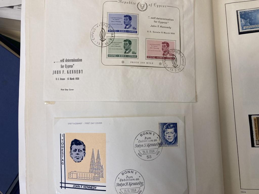 1970 Collectables Postzegels Kennedy collection