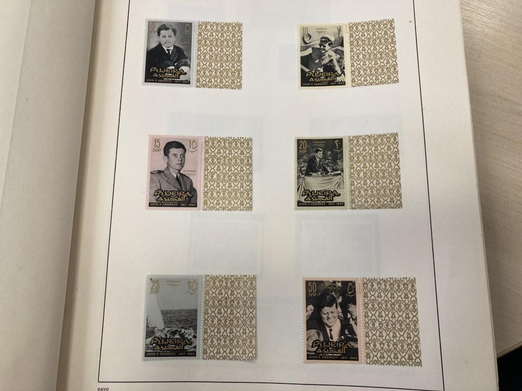 1970 Collectables Postzegels Kennedy collection