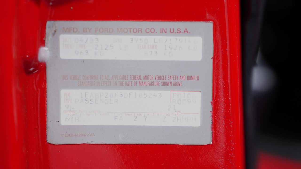 1983 Ford Mustang GT