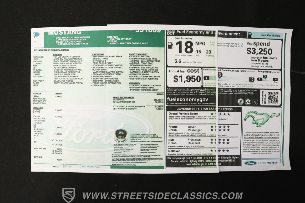 2022 Ford Mustang Mach 1