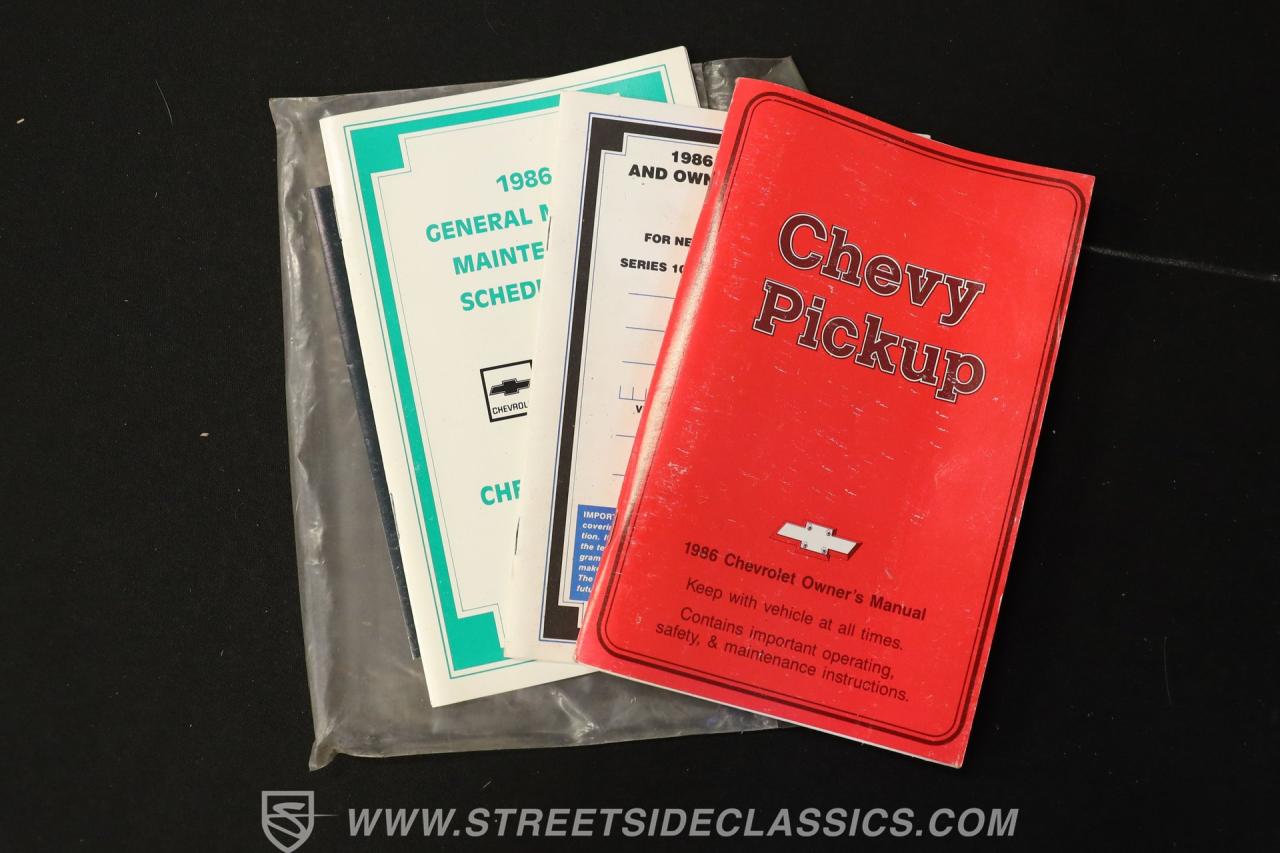 1986 Chevrolet C10 Silverado