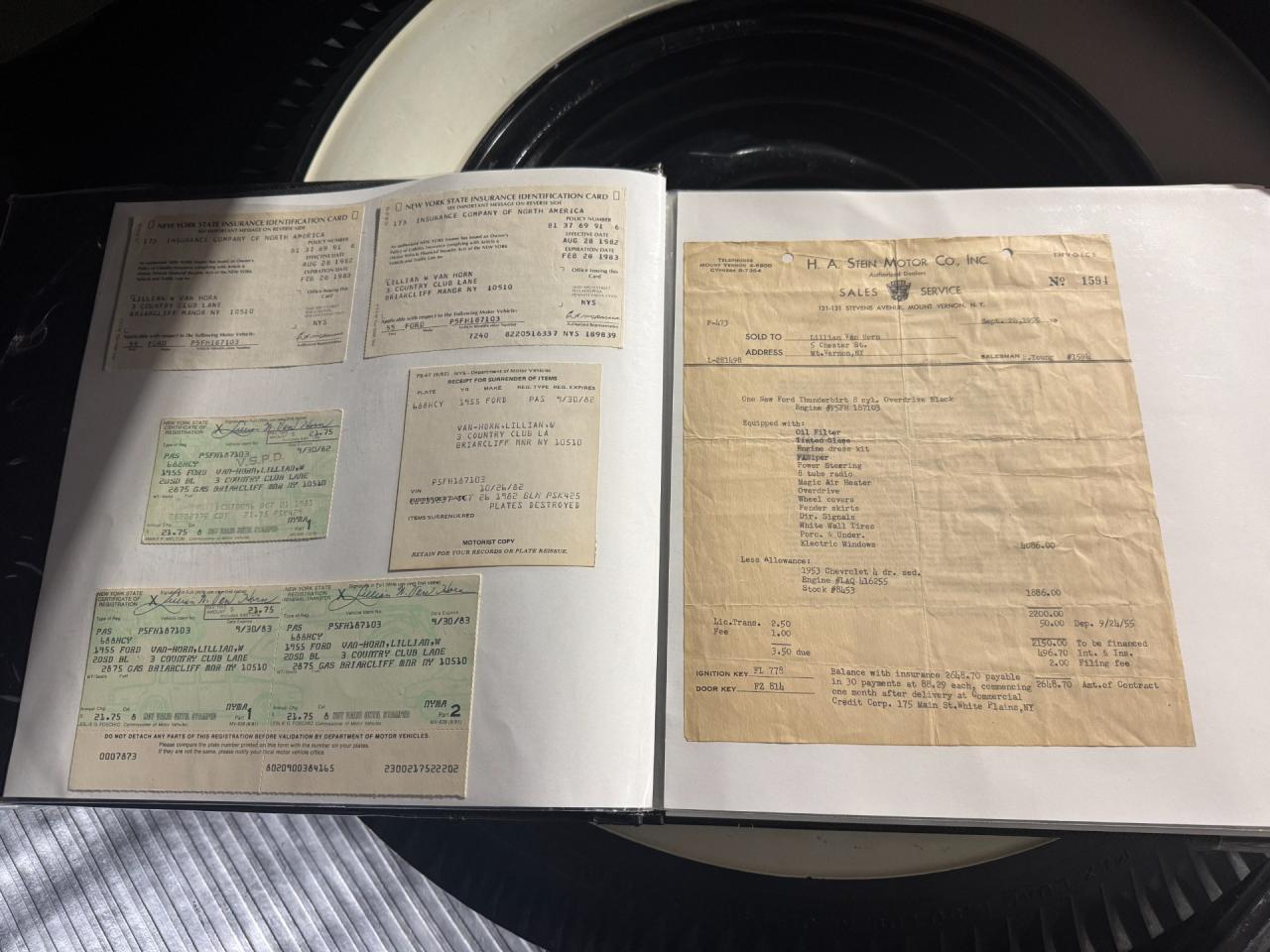 1955 Ford Thunderbird