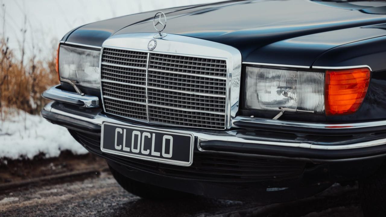 1976 Mercedes - Benz 450 SEL 6.9 ex-Claude Fran&ccedil;ois