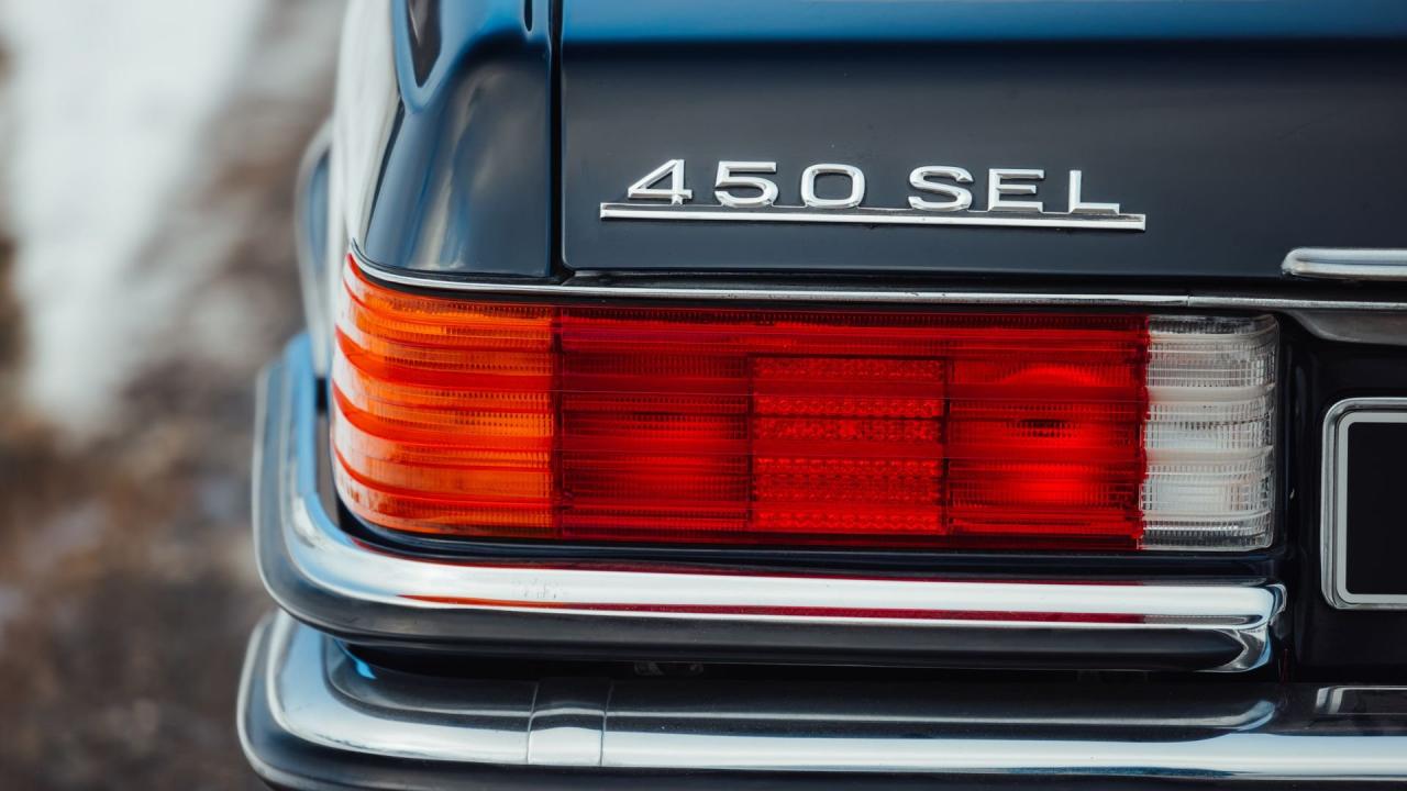 1976 Mercedes - Benz 450 SEL 6.9 ex-Claude Fran&ccedil;ois