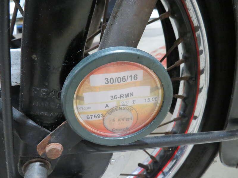 1953 VINCENT SERIES C RAPIDE