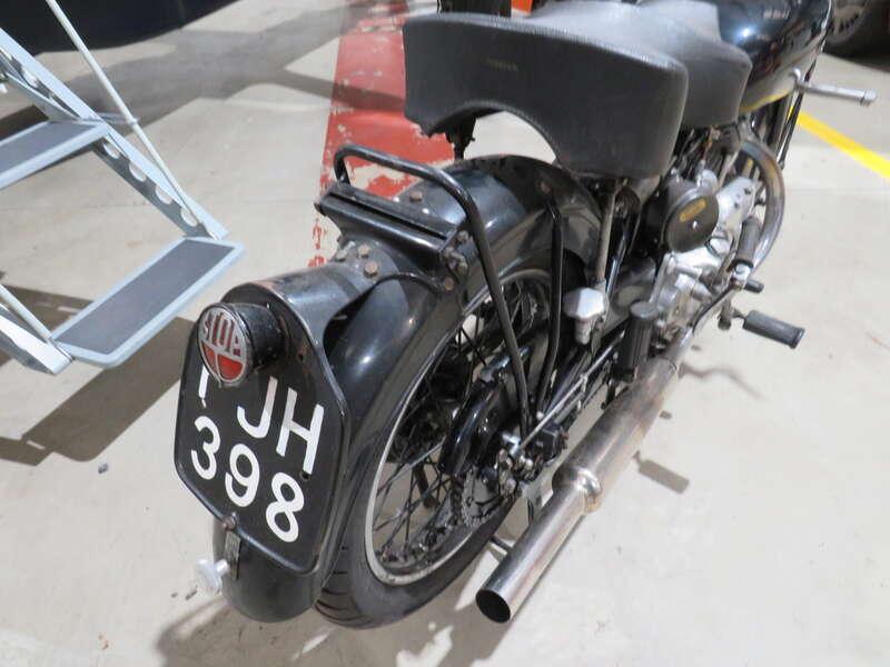 1953 VINCENT SERIES C RAPIDE