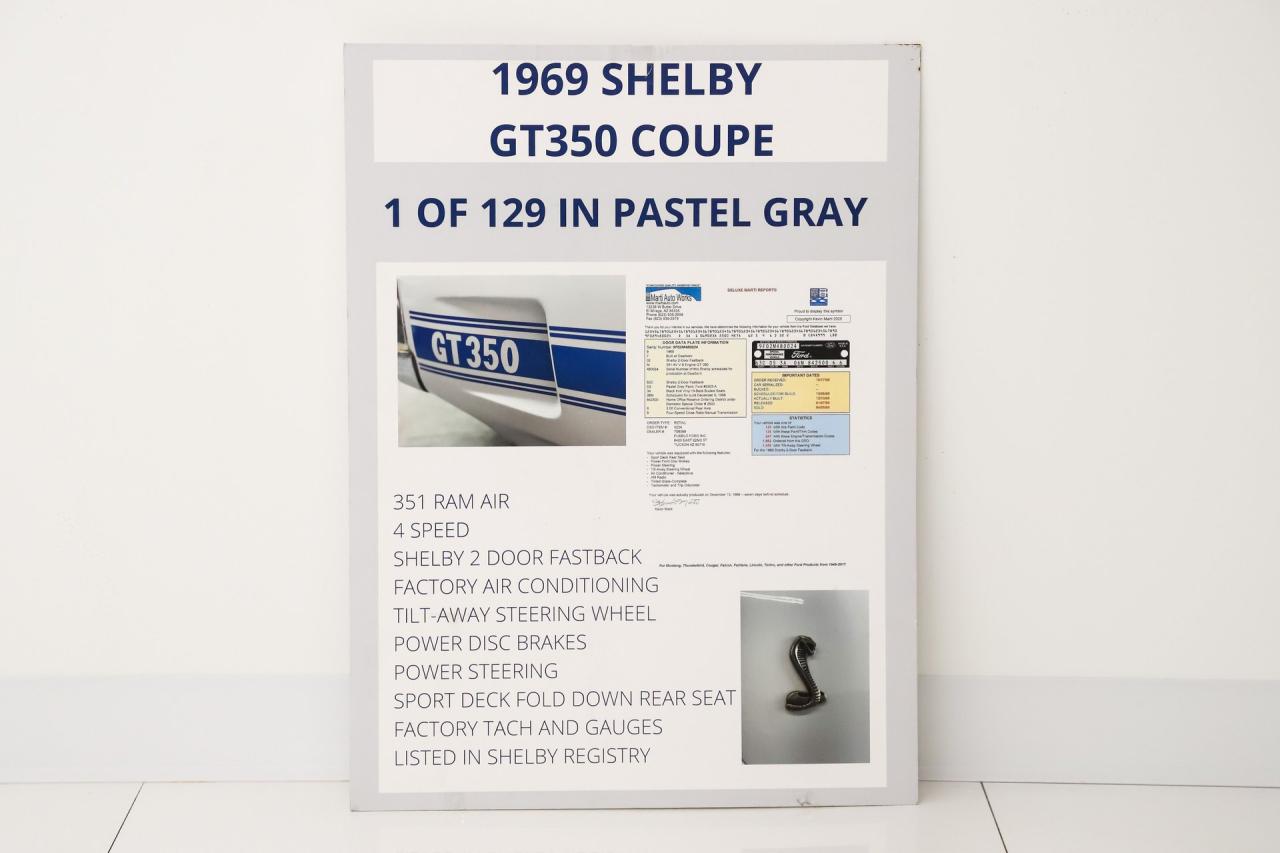 1969 Ford Shelby GT350